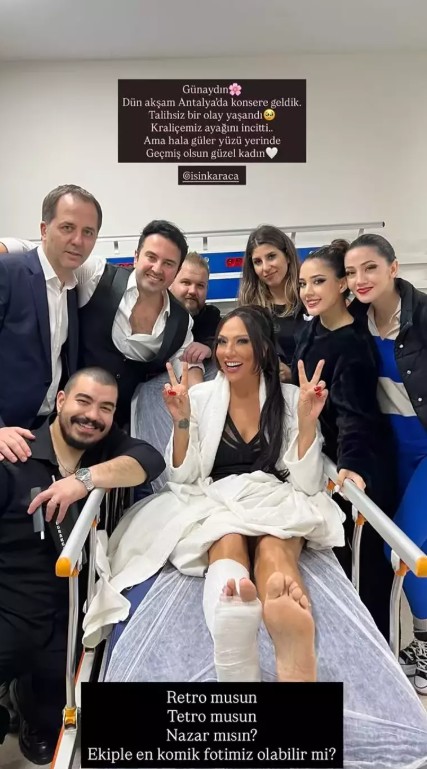 Işın Karaca sevenlerini korkuttu!